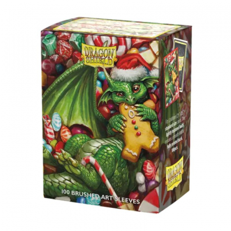 Precomenzi - Dragon Shield Standard Brushed Art Sleeves - Christmas 2024 63x88mm (100 buc)