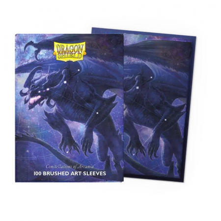 Precomenzi - Dragon Shield Standard Brushed Art Sleeves - Constellations Signoir 63x88mm (100 buc)