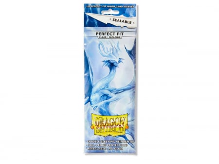 Standard Perfect Fit Sealable Sleeves: Clear 63x88mm (100 buc) - Dragon Shield [0]