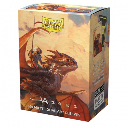 Sleeves - Dragon Shield Standard size Matte Dual art Sleeves The Adameer (100 Sleeves