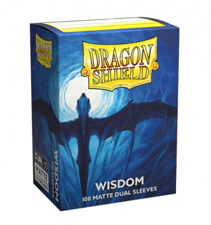 Sleeves - Dragon Shield Standard Sleeves - Matte Dual Sleeves Wisdom (100 Sleeves)