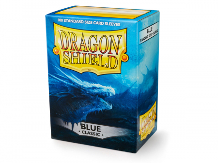 Accesorii - Standard Sleeves: Blue 63x88mm (100 buc) - Dragon Shield