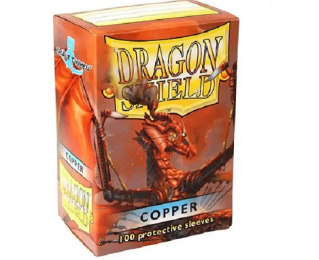 Accesorii - Standard Sleeves: Copper 63x88mm (100 buc) - Dragon Shield