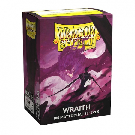 Sleeves - Dragon Shield Standard Sleeves - Dual Matte Alaric, Chaos Wraith 63.5x88.9mm (100 Sleeves)