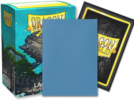 Dragon Shield Standard Sleeves - Dual Matte Lagoon Saras 63.5x88.9mm (100 buc) [1]