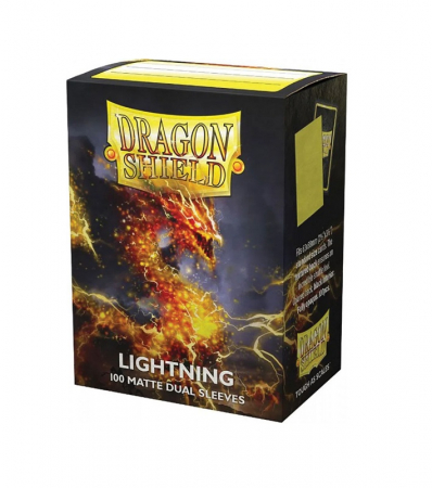 Sleeves - Dragon Shield Standard Sleeves - Dual Matte Lightning Ailia 63.5x88.9mm (100 buc)
