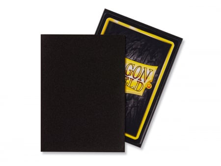 Standard Sleeves: Matte Black 63x88mm (100 buc) - Dragon Shield [1]