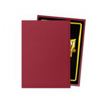 Dragon Shield Standard  Sleeves - Matte Blood Red 63x88mm (100 buc) [1]