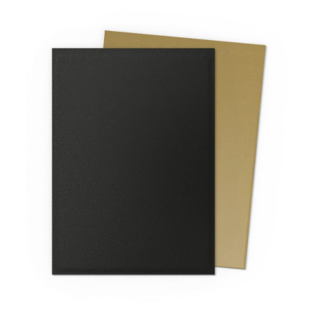 Dragon Shield Standard Sleeves - Matte Dual Black & Gold 63x88mm (100 buc) [1]
