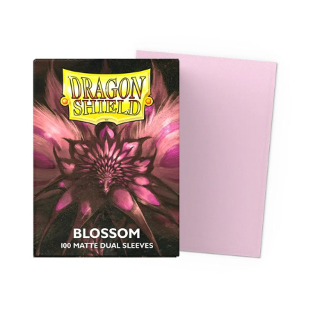 Dragon Shield Standard Sleeves - Matte Dual Blossom 63x88mm (100 buc) [1]