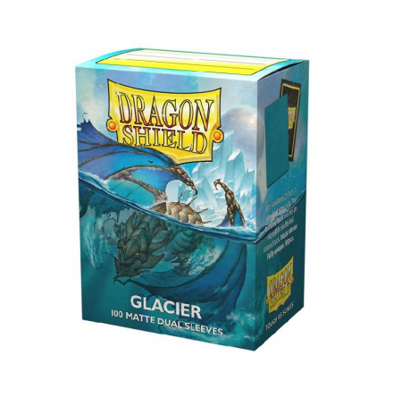 Sleeves - Dragon Shield Standard Sleeves - Matte Dual Glacier Miniom 63.5x88.9mm (100 buc)