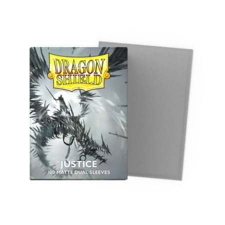 Accesorii - Dragon Shield Standard Sleeves - Matte Dual Justice  63x88mm (100 buc)