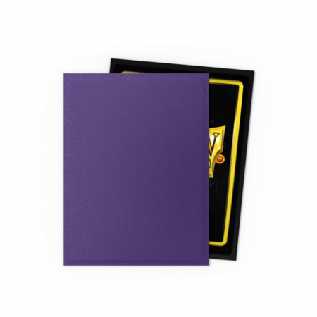 Dragon Shield Standard Sleeves - Matte Dual Metallic Purple/Soul (100 buc) [1]