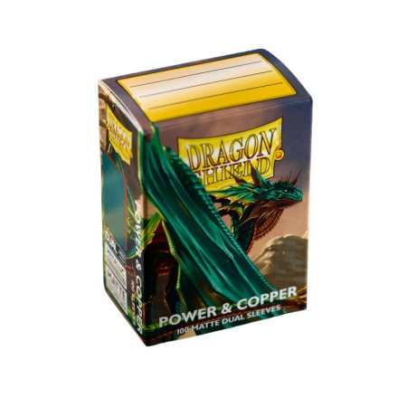 Accesorii - Dragon Shield Standard Sleeves - Matte Dual Power & Copper 63x88mm (100 buc)
