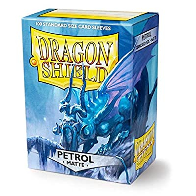 Sleeves - Dragon Shield Standard Sleeves - Matte Petrol 63.5x88.9mm (100 buc)