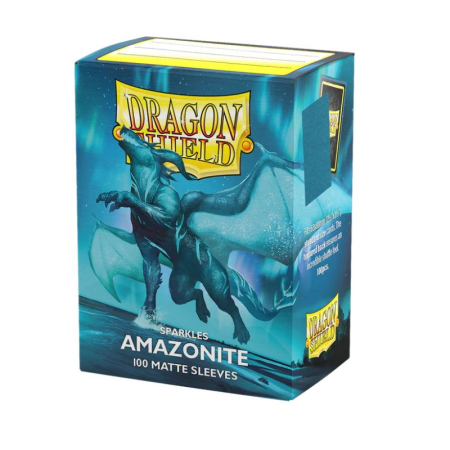 Accesorii - Dragon Shield Standard Sleeves - Sparkle Matte Amazonite 63x88mm (100 buc)