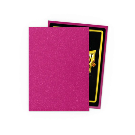 Dragon Shield Standard Sleeves - Sparkle Matte Pink Sapphire 63x88mm (100 buc) [1]
