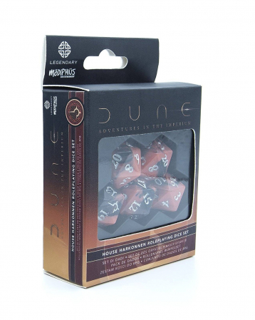 Accesorii - Dune: Adventures in the Imperium Dice Set: Harkonnen