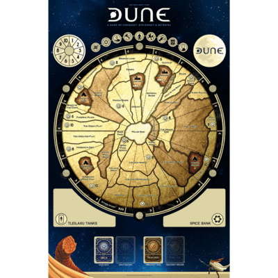 Precomenzi - Dune: Board Game Game Mat