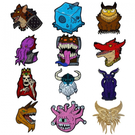Geek Zone - Dungeons & Dragons 50th Anniversary Mystery Pin Badge