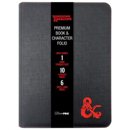Dungeons & Dragons - Dungeons & Dragons Premium Zippered Book & Character Folio - UP