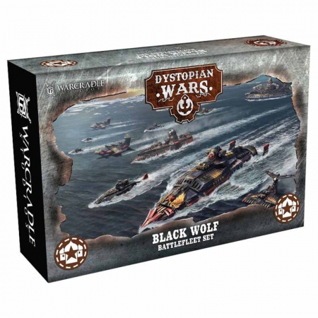 RPG - Dystopian Wars: Black Wolf Battlefleet Set - EN