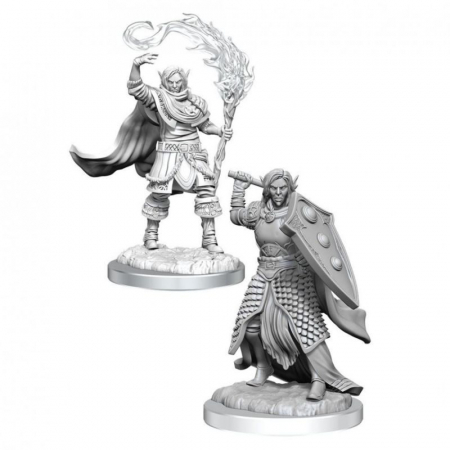 RPG - Elf Cleric Male - D&D Nolzur's Marvelous Unpainted Miniatures (W16)