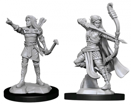 RPG - D&D Nolzur's Marvelous Miniatures - Elf Ranger Female