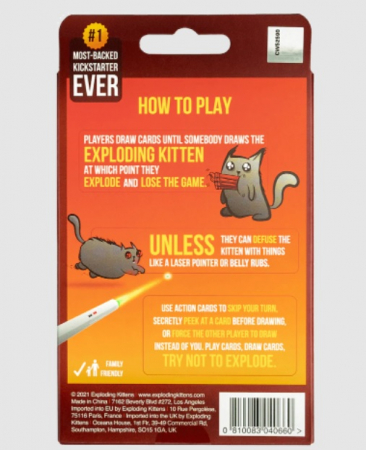 Exploding Kittens 2 Player Edition - EN [1]