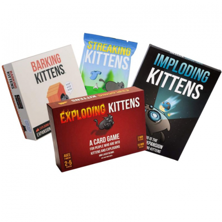 Pachete promoționale - Exploding Kittens Family - Promo Pack