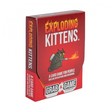 Jocuri de petrecere - Exploding Kittens: Grab & Game - EN