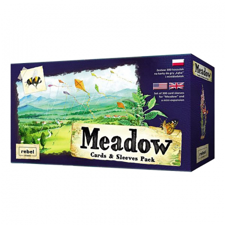 Jocuri de strategie - Meadow – Cards & Sleeves Pack (Extensie) - EN/PL
