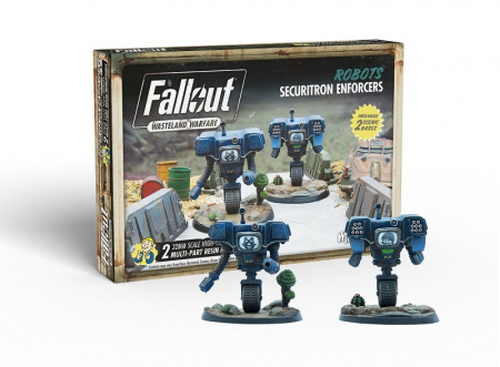 Miniaturi RPG - Fallout: Wasteland Warfare - Robots: Securitron Enforcers - EN