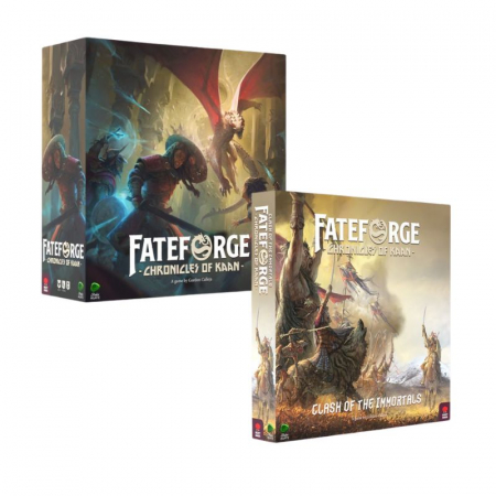 Pachete promoționale - Fateforge: Chronicles of Kaan + Clash of the Immortals - Promo Pack