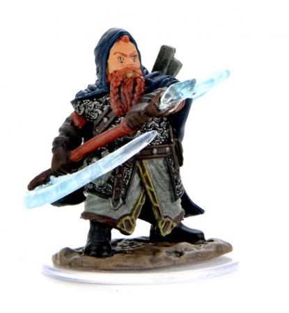 RPG - Male Dwarf Sorcerer - Pathfinder Painted Premium