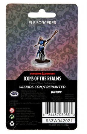 Female Elf Sorcerer - D&D Icons of the Realms Premium Figures (W7) [3]