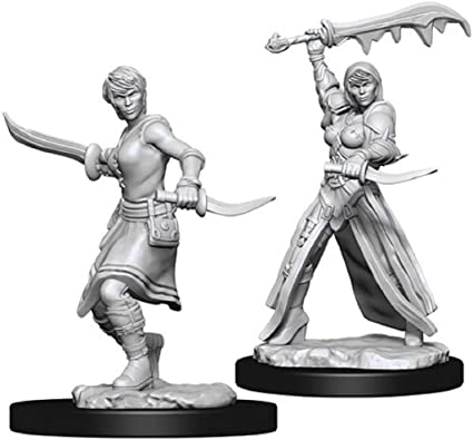 RPG - Female Human Rogue - Nolzur's Marvelous Unpainted Miniatures