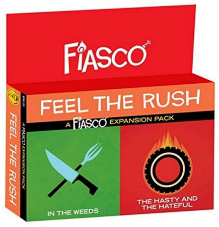 RPG - Fiasco Expansion Pack: Feel The Rush (Extensie) - EN - (cutie usor deteriorata)