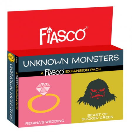 RPG - Fiasco Expansion Pack: Unknown Monsters (Extensie) - EN