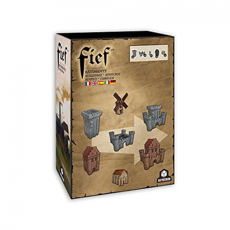 Board Games - FIEF Buildings Miniatures - EN