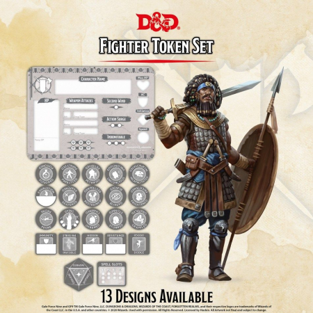 RPG - Fighter Token Set - EN