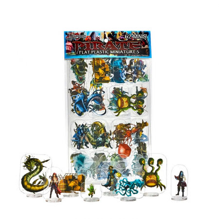 RPG - Flat Plastic Miniatures: Pirates