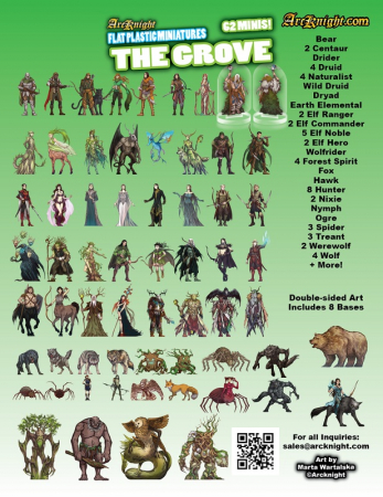 Flat Plastic Miniatures: The Grove [3]