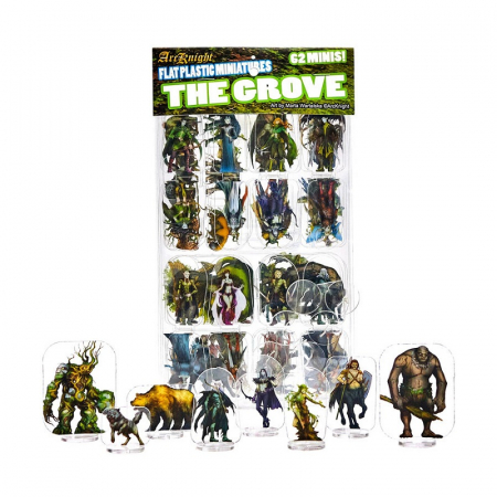 RPG - Flat Plastic Miniatures: The Grove