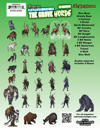 Flat Plastic Miniatures: The Grove Horde [5]