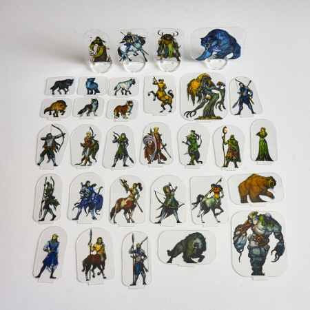 Flat Plastic Miniatures: The Grove Horde [1]