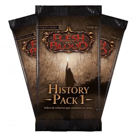 Flesh and Blood - Flesh and Blood TCG - History Pack 1 Booster - Black Label - SP