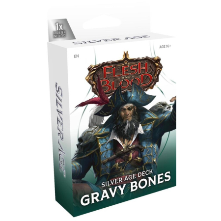Flesh and Blood - Flesh and Blood TCG - Silver Age: Chapter 3 Deck - Gravy Bones - EN - (cutie usor deteriorata)