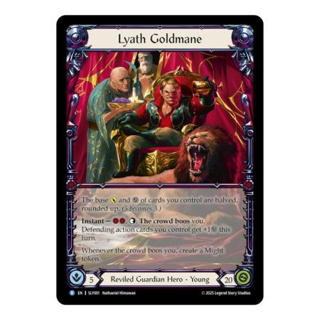 Flesh and Blood TCG - Silver Age: Chapter 3 Deck - Lyath Goldmane - EN - (cutie usor deteriorata) [1]