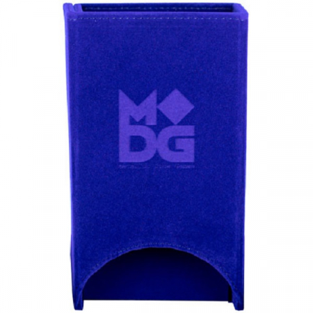 Alte accesorii - Fold Up Velvet Dice Tower - Blue